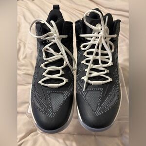 Moolah NeoVolt Pro V2 Stylish Black and White High Top Women's Sneakers NEW